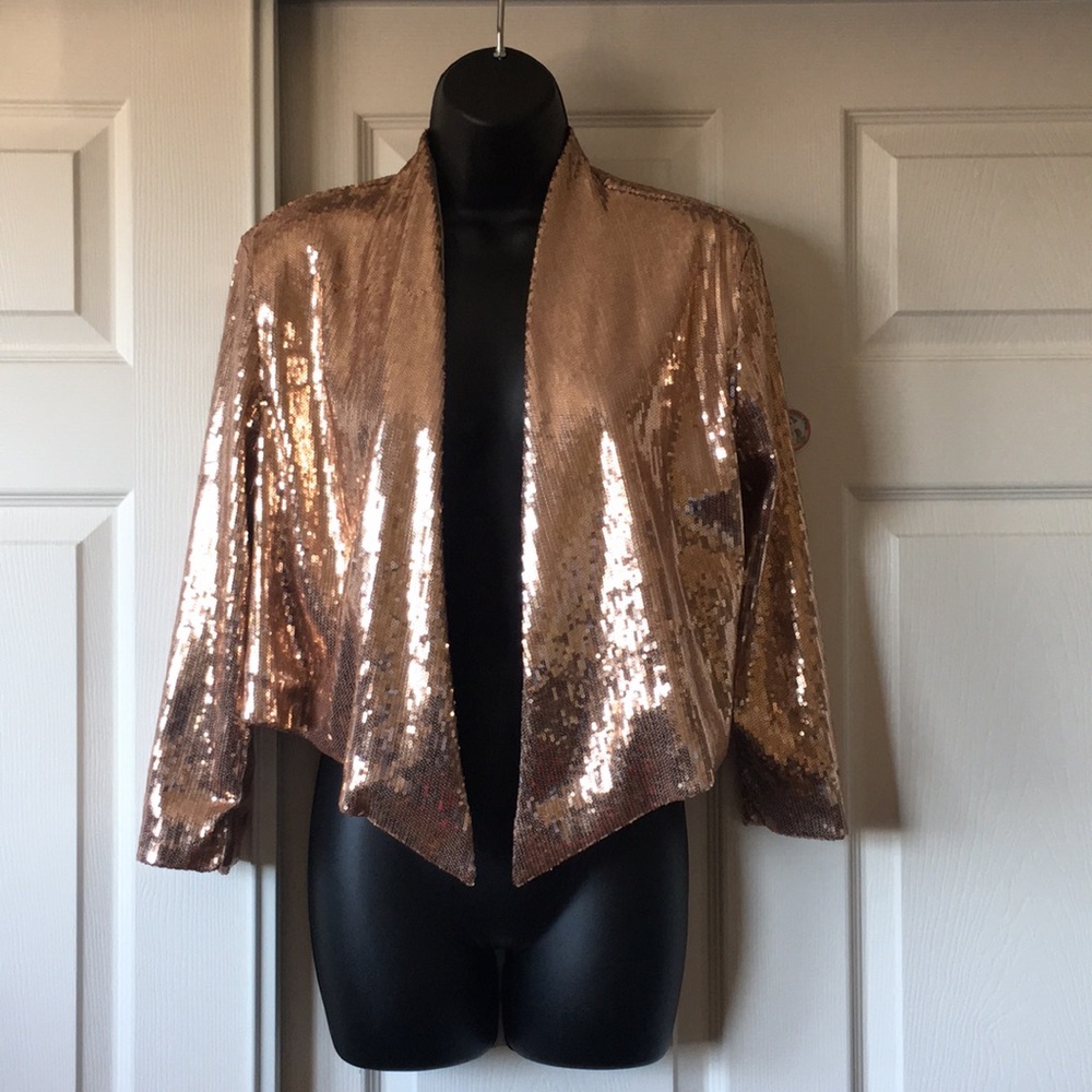 Kardashian Kollection sequin blazer